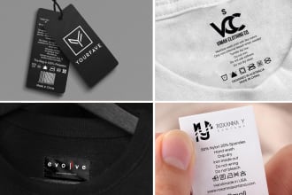 design clothing labels and hang tags