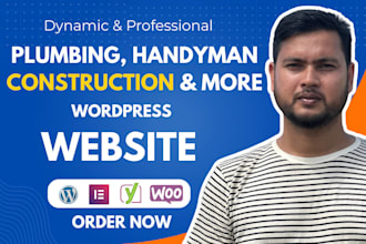 build plumbing handyman construction hvac contractor roofing website