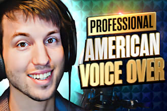 be your youthful millennial american voice over for youtube and documentaries