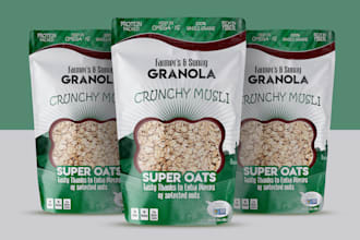 design modern product label design and packaging