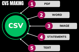 make CSV file in excel for quickbooks online bookkeeping