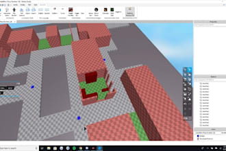 build a custom map or scene in roblox studio