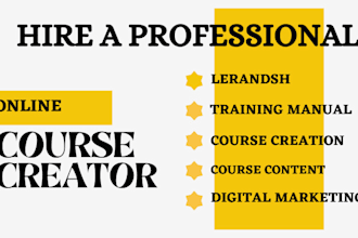create digital marketing course creation trainingmanual course content learndash