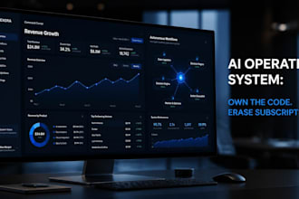 develop a custom ai powered CRM and business ai operating system with automation