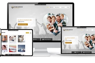 design any medical, healthcare, home care, dental, clinic website