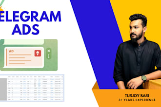 be your professional telegram ads management consultation
