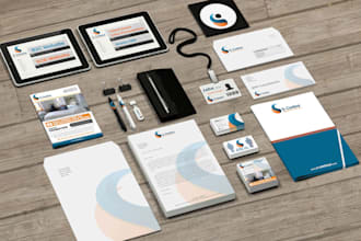 design business card letterhead corporate identity business stationery items