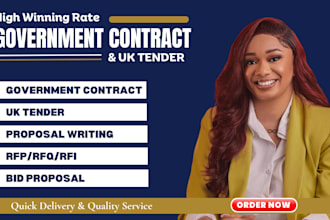 response to rfp, write bid proposal, do government contract, rfq, rfi