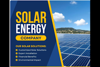 build a website or landing page that is responsive for your solar panel