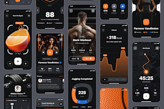 design fitness mobile gym yoga fitness app ui ux health ui ux design in figma