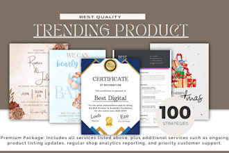 do etsy shop setup, digital product design, etsy shop product listing, etsy seo