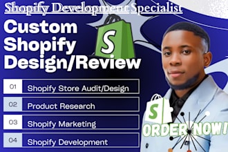design, redesign shopify store, shopify dropshipping store, shopify website