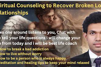 spiritual counseling to recover broken love relationships