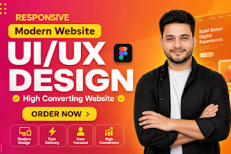 do figma website design, website UI UX design, ux design, figma website