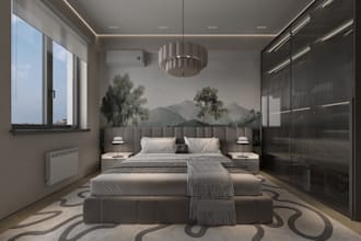 design and render realistic 3d interior spaces with modern style