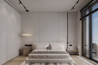 design and render realistic 3d interior spaces with modern style