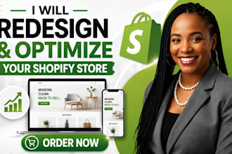 redesign and optimize your shopify store