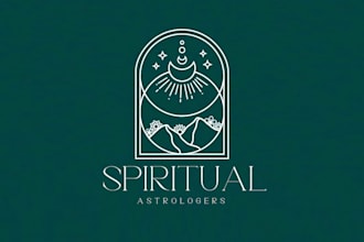 design mandala mystical spiritual logo