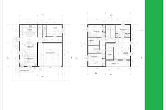 design architectural, floor plans in revit, autocad