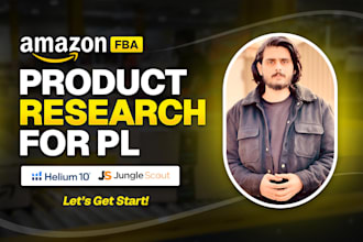 do amazon fba product research for private label