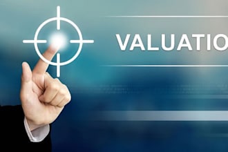 business valuation financial analysis company valuation investment valuation