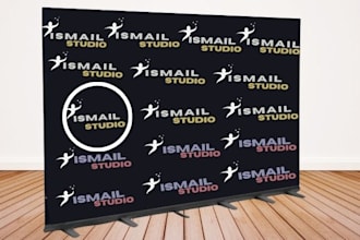 make 3d step and repeat backdrop banner expo banner signage red carpet dispenser