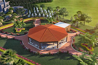 design landscape, front yard, backyard and landscape light