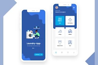 develop cross platform laundry app, dry cleaning app, home cleaning app