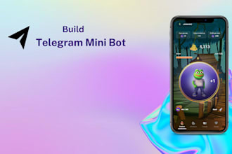 create custom or reskin telegram mini bot for your company
