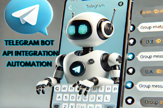create telegram trading bot, crypto bot, blockchain API