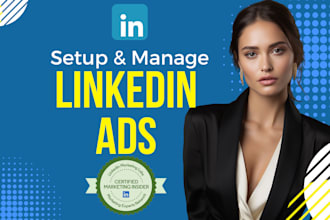 run linkedin ad campaigns for sales and leads