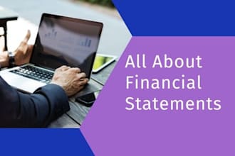 prepare actual and projected financial statements, profit and loss