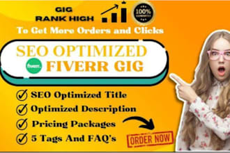 help to rank your gig within 24 hours with guarantee