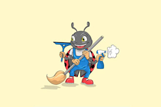 design smart fresh super cleaning logo