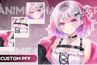 create a custom anime pfp for vtubers and streamers