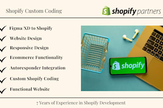 build custom shopify website