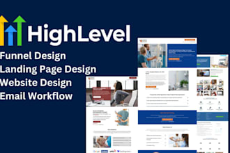be your gohighlevel expert for ghl landing page, website, sales funnel, workflow