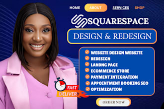 squarespace website design squarespace website redesign squarespace website