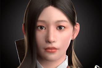 deliver 3d game character,3d game asset, texture 3d, clean topology,rig 3d,nsfw