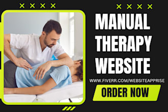design chiropractic manual therapy spinal alignment spinal therapy website