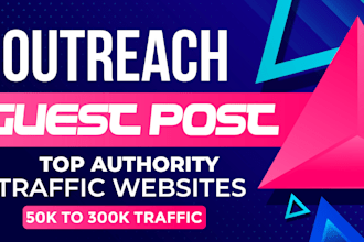 boost traffic with high authority guest post backlinks