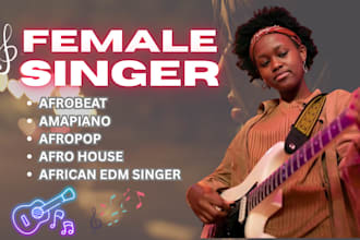 write and sing your christian song, gospel songwriter female singer