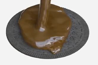 render 3d food animation,  realistic 3d food model,  realistic supplement model