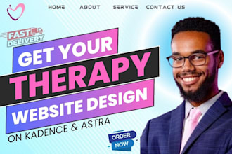 therapy website design therapy website design therapy kadence website design