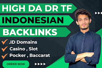 make high dr da tf id indonesian seo dofollow backlinks for google ranking