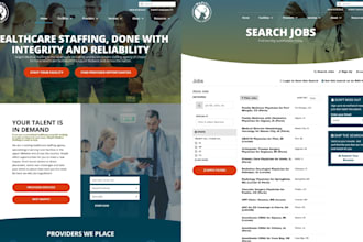 design healthcare staffing agency staffing agency healthcare website