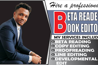 beta read fiction fantasy romance memoir cozy mystery developmental book editor