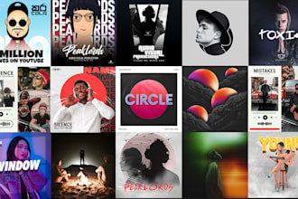 do flyers and music album arts