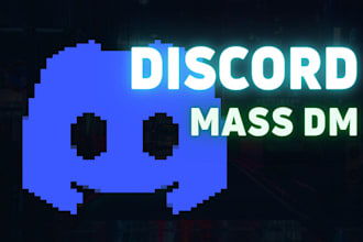 develop discord mass dm telegram spamming bot facebook mass dm instagram mass dm