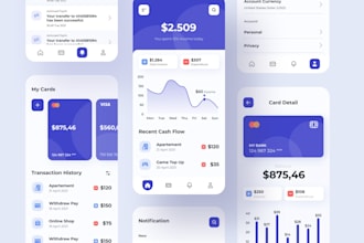 develop fintech app, payment app, wallet app, bank app